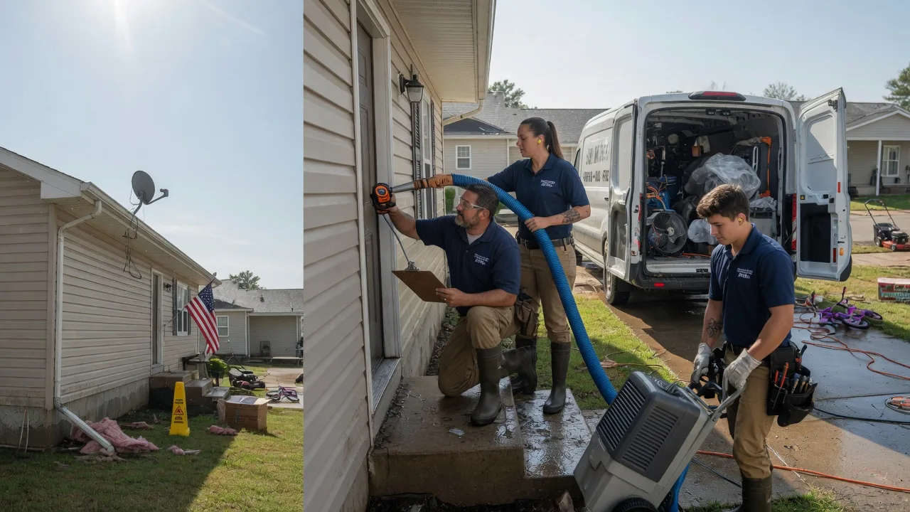 Ceiling Water Damage Restoration in Gilmore, AR near me
